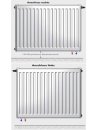 Buderus Logatrend Ventilheizkörper VC-Profil 21/300/400  mit Befestigung FMS  und Stopfen