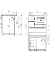 Wamsler Holzherd Ambiente Line K 128 F Anschluss rechts...