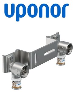 Uponor S-Press PLUS Montageeinheit Gemini 16-Rp1/2"FT c/c150mm 1070664