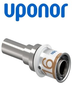 Uponor S-Press PLUS Übergang auf Kupfer 16-15CU 1070615