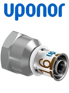 Uponor S-Press PLUS Übergangsmuffe 20-Rp1"FT 1070518