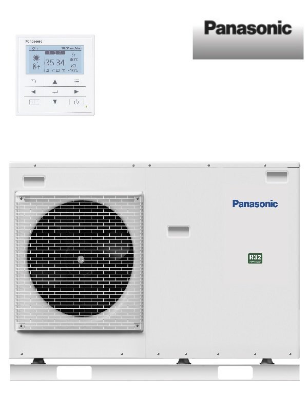 Panasonic Aquarea WH-MDC09H3E5 Monoblock Wärmepumpe 9 kW 