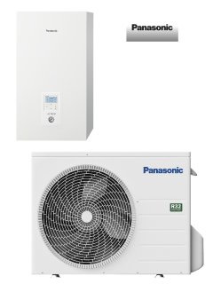 Panasonic Aquarea LT Luft Wasser Wärmepumpe 5kW 230 V / 50 Hz KIT-WC05J3E5