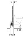 Geberit GIS Element für Bidet, Universal   461.530.00.1