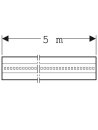 Geberit GIS Profil Länge 5m 461.000.25.1