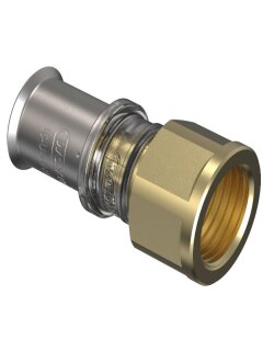 Wavin Mehrschichtverbundrohr M5 Pressfitting Metall Übergang IG 20x3/4"