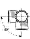 Silent-PP Eckabzweig 87,5 Grad d90/90/90