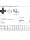 Silent-PP Schachtbogenabzweig 87,5 Grad  links d110/75/110