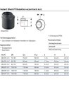 Silent-PP Reduktion exzentrisch kurz  d110/90