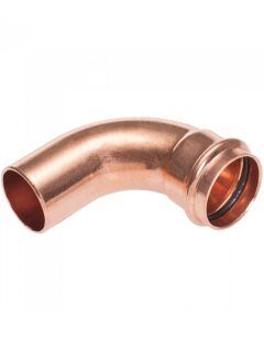 Conex Bänninger Bogen B-press  54mm i/a  90 Grad Kupfer   P5001