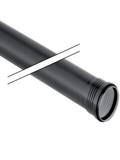Geberit Silent-PP Rohr mit Muffe d40x2 L:100cm