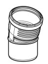 Geberit Silent-PP Bogen 15Gr d75