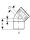Geberit Silent-PP Bogen 45Gr d50