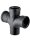 Geberit Silent-PP Bogenabzweigung 87,5Gr zweifach d110