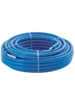 Geberit Systemrohr ML, rund vorgedämmt 6mmRollenware d25, L:25m blau