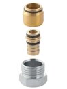 Geberit FlowFit Anschlussverschraubung mit AGMs d16-G1/2