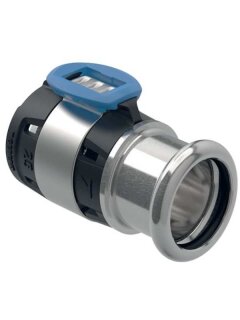 Geberit FlowFit Übergang auf Geberit Mapressmit Pressmuffe, edst., d25-d22