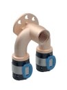 Geberit FlowFit Doppelanschlusswinkel 90GrRg+...
