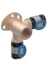 Geberit FlowFit Eckanschlusswinkel 90GrRg+ d20-Rp1/2 L:36mm