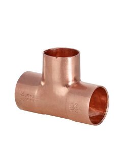 T-Stueck Kupfer   28mm 5130