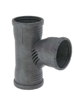 Geberit Silent-Pro Carve Abzweig 87,5Gr, m. 3 Muffen, d110/110 393.542.14.1