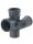 Geberit Silent-Pro Schachtbogenabzweig 87,5Gr d110/75/110 links 393.564.14.1