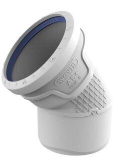 Wavin Bogen AS+ DN 100 15 Grad