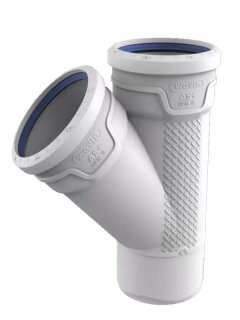 Wavin Abzweig AS+ DN 100x70 45 Grad