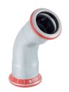 Geberit Mapress C-Stahl Bogen 45Gr d18 verzinkt