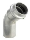 Viega Sanpress Inox-Bogen 45° IxA  SC-Contur 22 Viega...