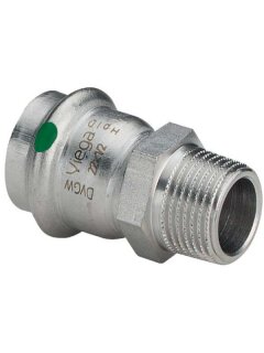 Viega Sanpress Inox-Übergangsstück  SC-Contur 42xR11/2 Viega 436551