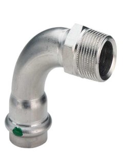 Viega Sanpress Inox-Bogen 90°  mit SC-Contur 28xR1    Viega 436933