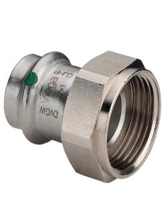 Viega Sanpress Inox-Verschraubung  SC flachd. 42xG13/4 Viega 437893