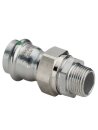 Viega Sanpress Inox-Verschraubung SC flachd. 15xR1/2...