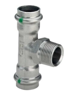 Viega Sanpress Inox-T-Stück  mit SC-Contur 42xR3/4x42  Viega 446017