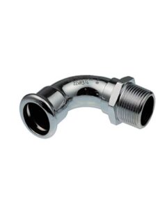 Logafix C-Stahl Bogen 90 i/a 22xR3/4 M-Kontur 7738327928