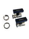Buderus Logafix Pumpenkugelhahnen-Set 11/4PN 10 Messing...