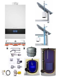 Buderus GB172i.2 Paket 15-25 kW Therme Zubehör Speicher